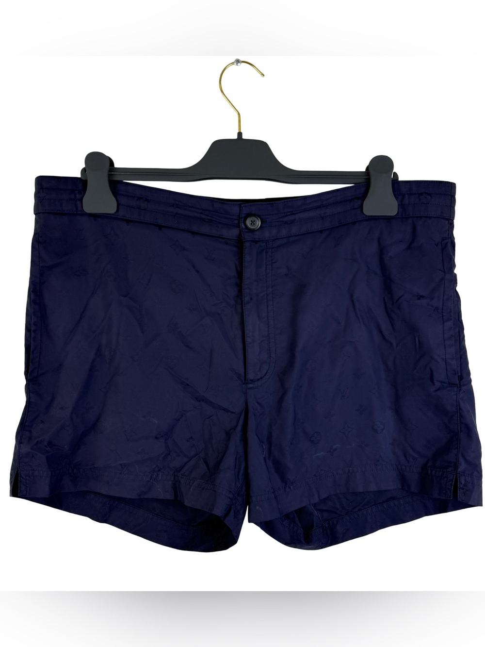 LOUIS VUITTON MONOGRAM SWIM TRUNKS IN NAVY
